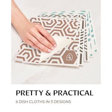 Eco-Friendly Swedish Dish Cloths - Replace Paper Towels Easily