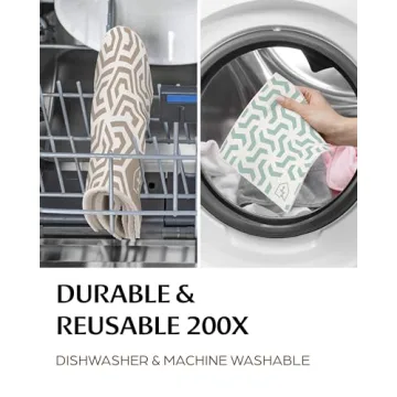 Eco-Friendly Swedish Dish Cloths - Replace Paper Towels Easily