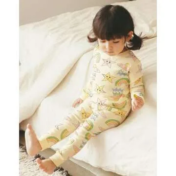 VAENAIT BABY Fun Cotton Kids Pajamas Set for Sleep