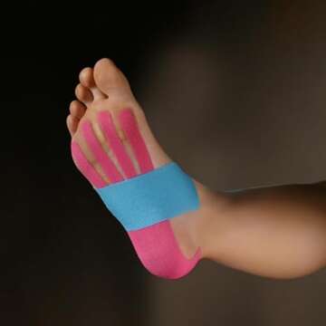 Kinesio Classic Edema Strips 12 Pack for Muscle Relief