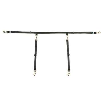 Bushwhacker Dual Pet Vehicle Restraint System - Dog Tether for Safe Travel