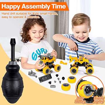 LUDILO 4PCS Take Apart Toys for Creative Kids Fun