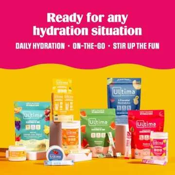 Hydration Revolution with Ultima Electrolyte Drink Mix - 18 Stickpacks
