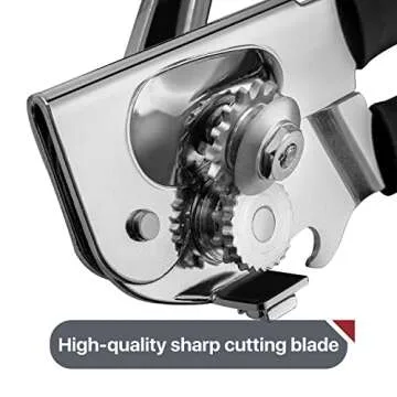 UHIYEE Heavy Duty Can Opener for Effortless Cooking