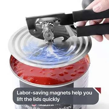 UHIYEE Heavy Duty Can Opener for Effortless Cooking