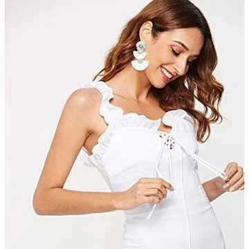 Bohemian Statement Earrings for Trendy Summer Style