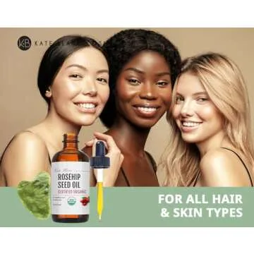 Organic Rosehip Oil with Jade Gua Sha - Skin Glow