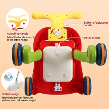 CUTE STONE Sit-to-Stand Walker for Infants and Toddlers