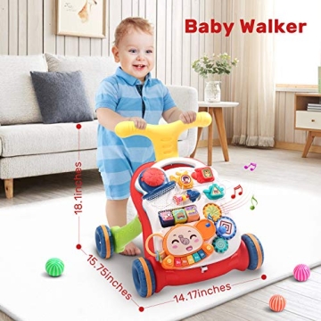 CUTE STONE Sit-to-Stand Walker for Infants and Toddlers