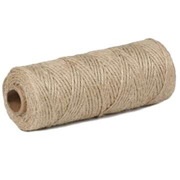 PerkHomy Garden Twine Strong Natural Jute 328 Feet Long