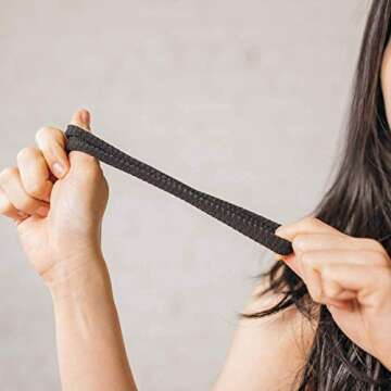 Burlybands Seamless Hair Ties for Thick Hair - 3 Pcs