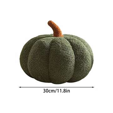 Pumpkin Throw Pillow for Halloween and Thanksgiving Decor