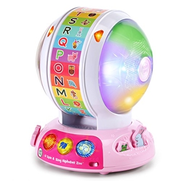 Spin and Sing Alphabet Zoo Toy for Toddler Learning