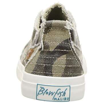 Blowfish Women's Play Slip On Sneaker Natural Camo