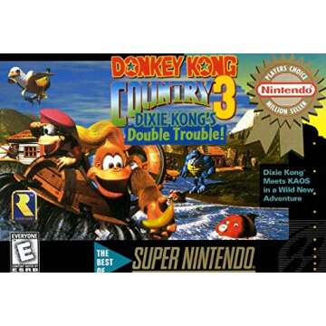 Donkey Kong Country 3: Dixie Kong's Double Trouble - Renewed Super NES Game for All Ages