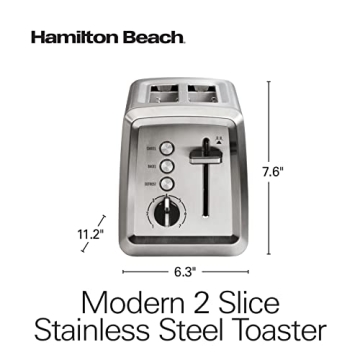 Hamilton Beach Extra-Wide Slot Toaster - Stainless Steel