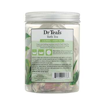 Dr Teal's Green Tea Bath Soaks for Ultimate Relaxation