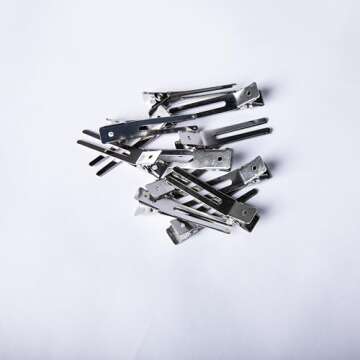 Curly Girl® 50 Double Prong, Root Lifting Hair Clips for Adding Volume to Curly Hair