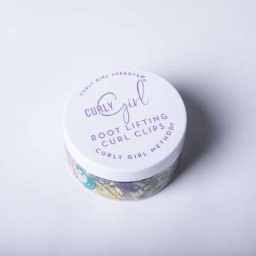 Curly Girl® 50 Double Prong, Root Lifting Hair Clips for Adding Volume to Curly Hair