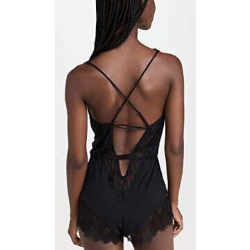 Cosabella Women's Allure Sleep Teddy - Luxurious Comfort in Black