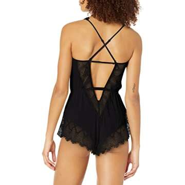 Cosabella Women's Allure Sleep Teddy - Luxurious Comfort in Black