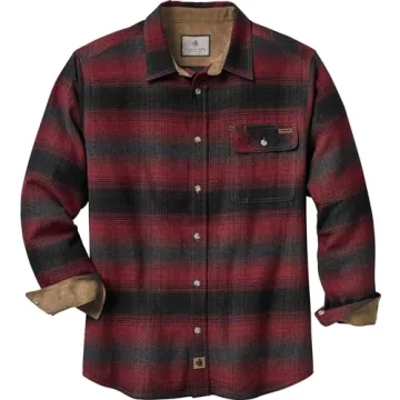 Legendary Whitetails Men's Buck Camp Flannel Shirt for Outdoor Comfort