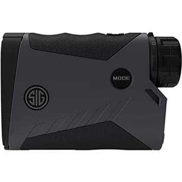 Sig Sauer Kilo 2200 BDX Laser Rangefinder 7x25 mm (3,400 Yards) - for Shooting, Hunting, and Golf - Pairs with Either BDX Rifle Scope and Smartphone App via Bluetooth