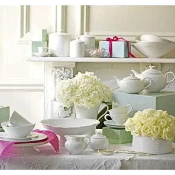 Sophie Conran White Berry Bowl and Stand | Elegant Serving Dish