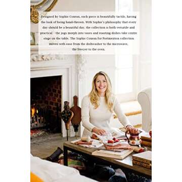 Sophie Conran White Berry Bowl and Stand | Elegant Serving Dish