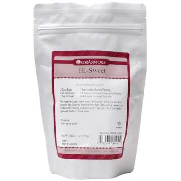 LorAnn Hi-Sweet Powdered Corn Syrup: 1 lb for Ideal Baking & Candy Making