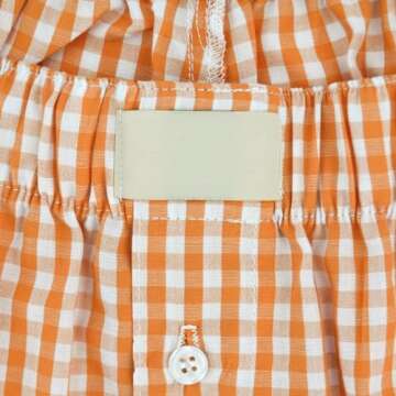 Women Y2k Pajamas Shorts Micro Button Boxers Elastic Waist Cute Pj Bottoms Summer Plaid Lounge Short...