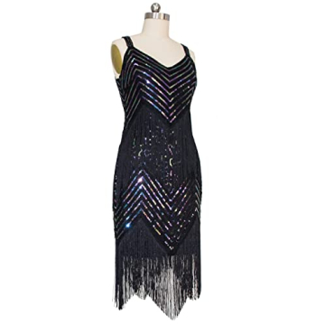 Elegant FAIRY COUPLE Flapper Dress for Themed Parties