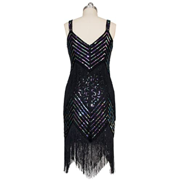 Elegant FAIRY COUPLE Flapper Dress for Themed Parties