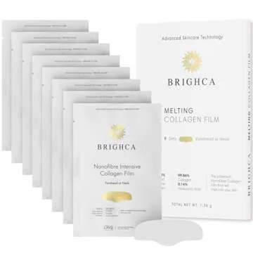 BRIGHCA Melting Collagen Film Refill Pack (8 Pouches) - Part of Brighca’s Melting Collagen Set | A...