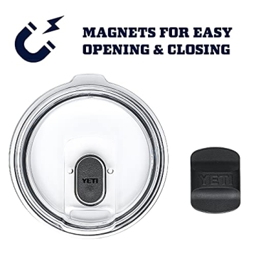 YETI Rambler 14 oz Mug, Vacuum Insulated, Stainless Steel with MagSlider Lid, Highlands Olive