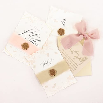 Socomi Chiffon Ribbon Set for Weddings and Crafts