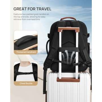 Telena Travel Backpack for Stylish Organization and Comfort