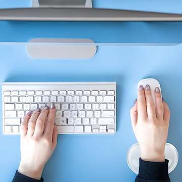 Ergonomic Soft Gel Wrist Rest for Mouse Support