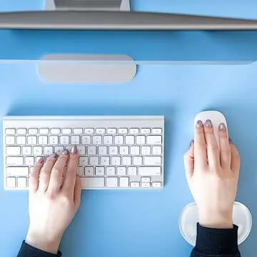 Ergonomic Soft Gel Wrist Rest for Mouse Support