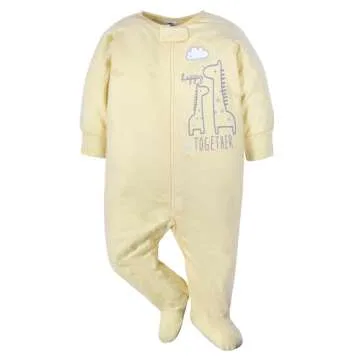 Gerber Baby 4 Pack Sleep 'N Play Footies for Infants