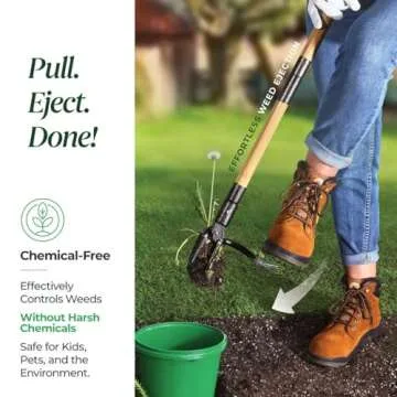 Weed Puller Tool for Effortless Gardening & Weed Removal