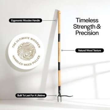 Weed Puller Tool for Effortless Gardening & Weed Removal