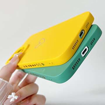 Yeddabox Compatible with iPhone 13 Pro Max Case Cute, Luxury Heart Phone Case Side Pattern Soft TPU Shockproof Full Camera Lens Protective Case for iPhone 13 Pro Max 6.7" for Women Girl - Purple