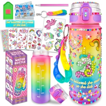 Unicorn Water Bottle Kits for Fun Arts & Crafts