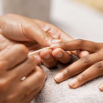 fiezkaa 200Pcs Orange Sticks for Nails, Double Sided Disposable Wooden Cuticle Pusher Bulk, Orangewood Sticks Manicure Supplies Pedicure Tool