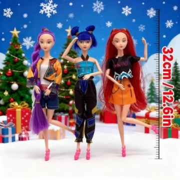 Qeskznf Fashion Dolls - Trendy Gifts for Kids