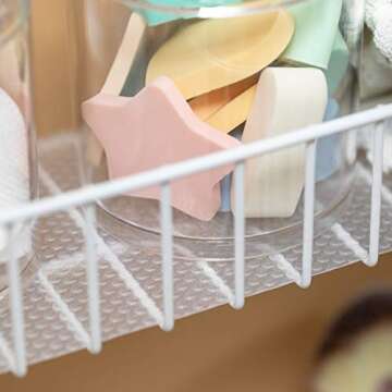 Duck Brand Clear Classic Shelf Liner, Non-Adhesive, 12x20ft