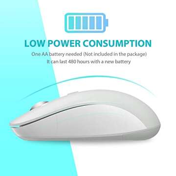 JOYACCESS Bluetooth Mouse - Wireless Dual Mode for All Devices