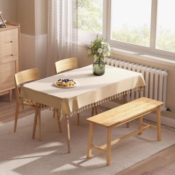 HOOBRO Bamboo Dining Bench - Stylish, Sturdy, Easy Assembly