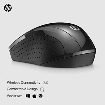 HP X3000 G2 Wireless Mouse: Comfort & Precision for All Users